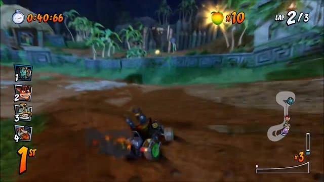 Crash Team Racing Nitro-Fueled - N. Tropy Unlocked + Gameplay смотреть онлайн