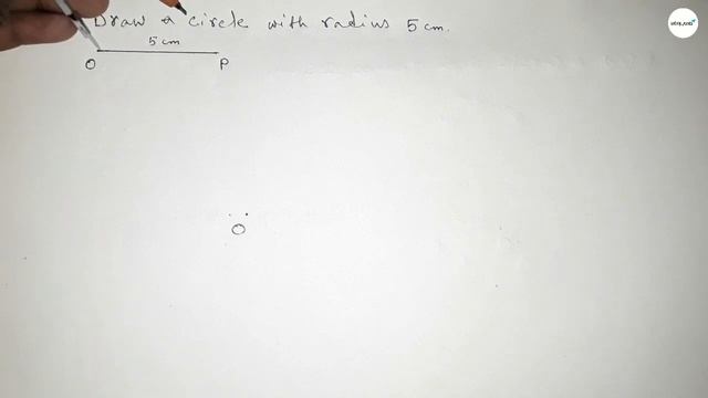 How to draw a circle of radius 5 cm using compass. shsirclasses. смотреть онлайн