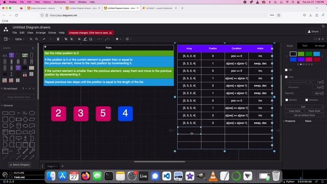 Gnome Sort in Python смотреть онлайн