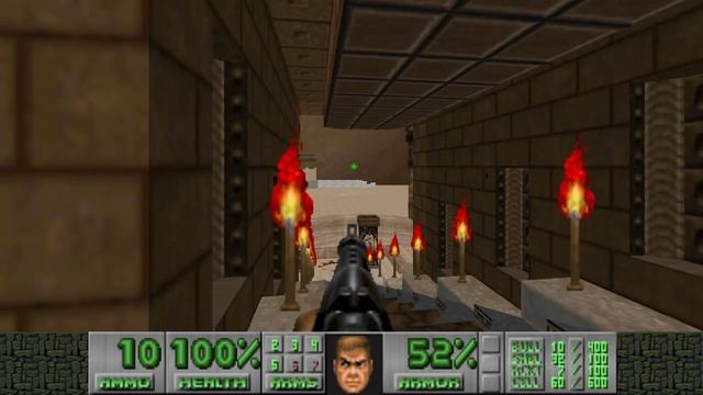 DOOM2. VOYAGER.Карта SENDENIUM map 03.Часть 2. смотреть онлайн