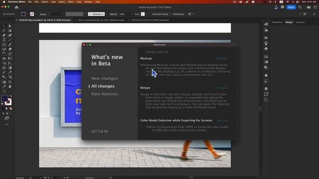 الجديد في ادوبي اليستريتور نسخة البيتا Illustrator Beta 2023 смотреть онлайн