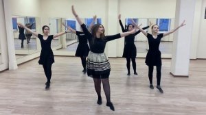 Армянский танец ШАЛАХО обучающий видео урок  1 армянский ансамбль ,,Звартноц ,,г.Москва