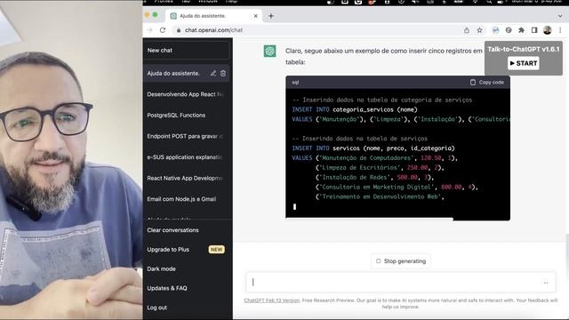 Como usar o chatGPT com banco de dados | Dbeaver смотреть онлайн