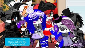 Sister Location Reacts To Survive The Night | FNAF | (Gacha Club)