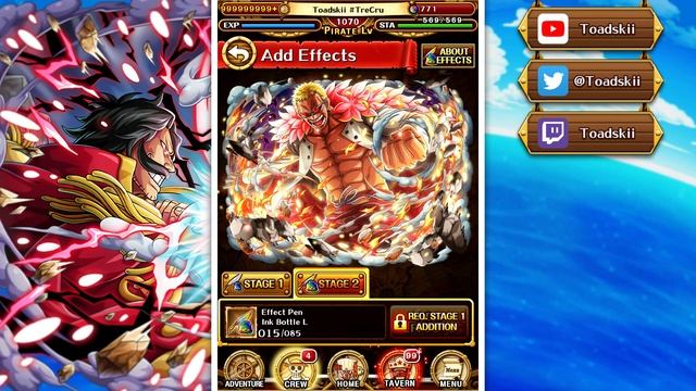 RANKING MORE INK EFFECTS OUT OF 10! (ONE PIECE Treasure Cruise) смотреть онлайн