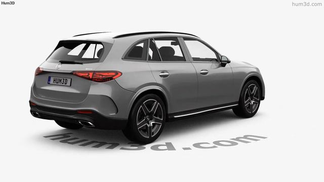 Mercedes-Benz GLC-class AMG-Line 2022 3D model by Hum3D.com смотреть онлайн