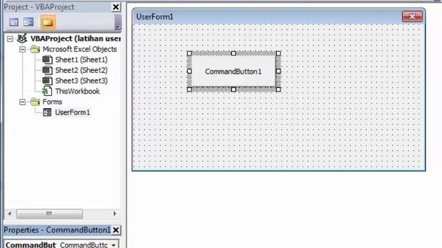Inilah Cara Menampilkan UserForm tanpa Worksheet смотреть онлайн