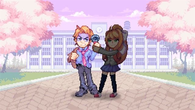 Dreams of Roses (only Monika & Senpai voice) смотреть онлайн