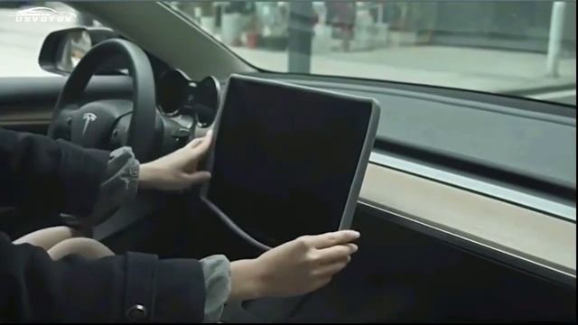Силиконовая рамка для экрана Tesla Model 3 Y смотреть онлайн