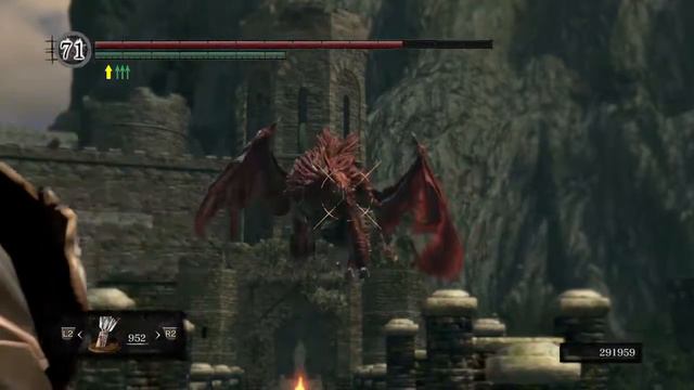 DARK SOULS: REMASTERED - NG+ - Rare Red Bridge Wyvern Glitch - He Fell Off смотреть онлайн