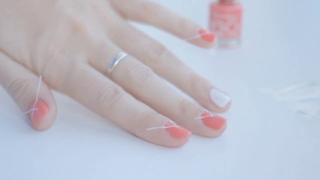 Nail art "Острая луна" коралловый цвет/легко и несложко/ FixPrace и AliExpress смотреть онлайн