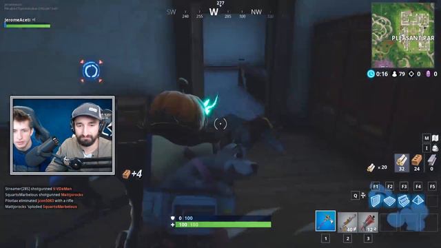 FORTNIGHTMARES KEYBOARD AND MOUSE SWAP CHALLENGE W/ TEWTIY IN FORTNITE BATTLE ROYALE смотреть онлайн