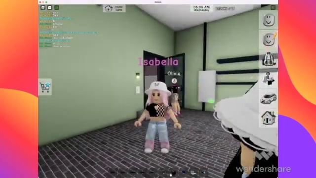 ROBLOX BROOKHAVEN ROLEPLAY with Isabella and Olivia смотреть онлайн