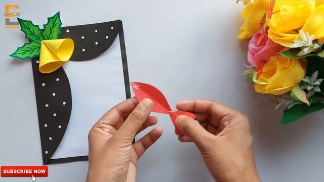 Christmas greeting card making ideas / DIY Merry Christmas card 2022 / How to make Christmas card смотреть онлайн