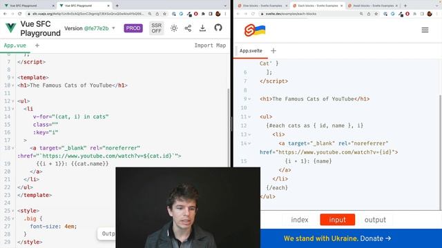 Svelte vs Vue - the Svelte compiler is AWESOME смотреть онлайн