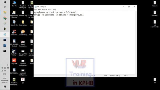 Import and export tables in command line sql videos in telugu 75 смотреть онлайн