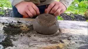 Как сделать гриб из цемента