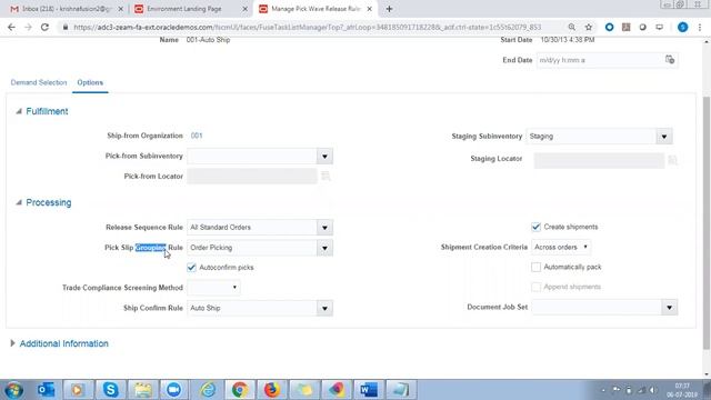 Oracle Cloud SCM - Sales Order Cycle Explanation смотреть онлайн