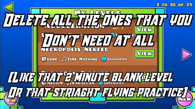 How to Fix Your Save Data on Geometry Dash! смотреть онлайн