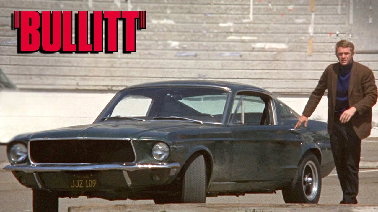 Классическая автомобильная погоня в фильме "Bullitt" 1968 смотреть онлайн