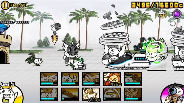 The Battle Cats: Heavenly Tower Floor 50 смотреть онлайн