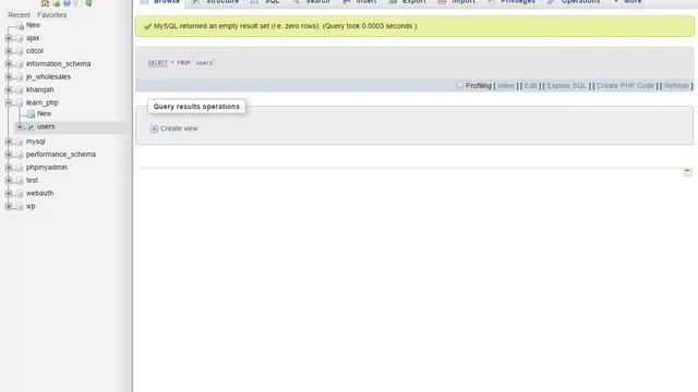 PHP My Admin Database and the Table,Learn PHP MySQL From Beginner To Advanced,#Learn Your Self XP# смотреть онлайн