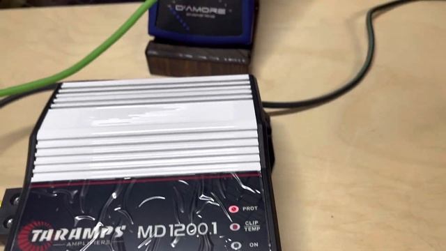 Taramps MD1200.1 Amp Dyno (2 ohm) смотреть онлайн