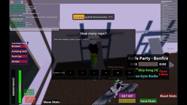 Roblox [The Original Roblox Gym™] -{How To Get Strong Fast!} смотреть онлайн