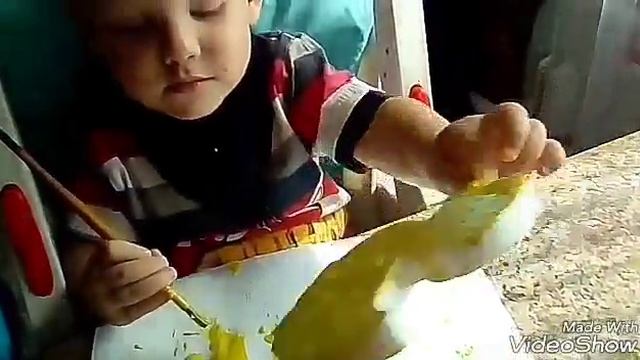 Тонирование для малышей: бумаги, фигур из пенопласта, использование закладок. смотреть онлайн