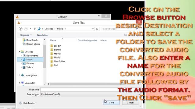How to Extract Audio from Video files using VLC Media Player смотреть онлайн