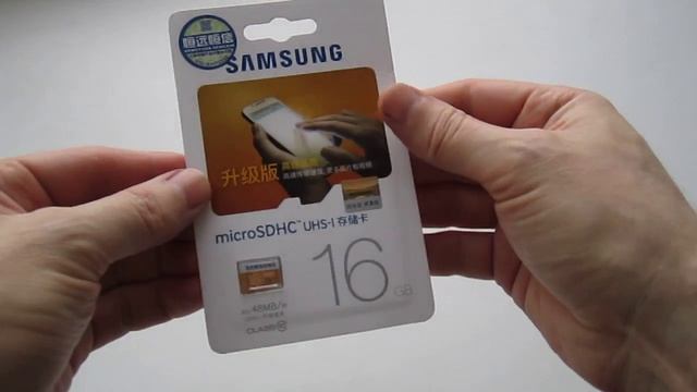 16GB Samsung Class 10 48MB/s TF / Micro SD UHS-I Memory Card смотреть онлайн