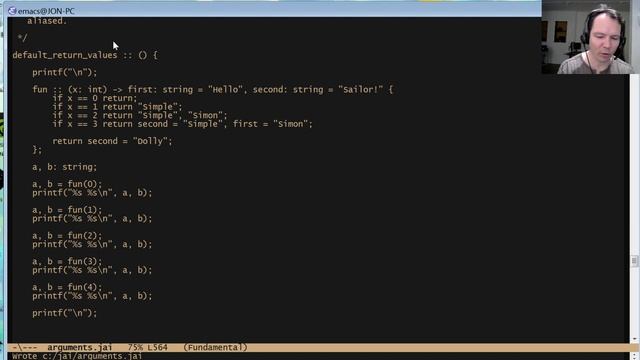 Q&A, Arguments and Return Values смотреть онлайн