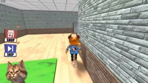 ? ПОБЕГ ИЗ ШКОЛЫ от СУМАСШЕДШЕГО УЧИТЕЛЯ в РОБЛОКС Roblox Escape School Весёлый Кот