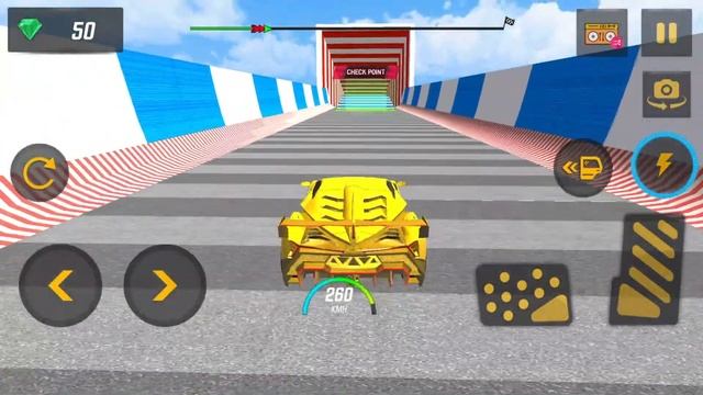 Thrilling World of Ramp Car Racing 3D - Android Gameplay смотреть онлайн