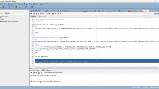 Oracle packages with realtime examples explained in Telugu смотреть онлайн