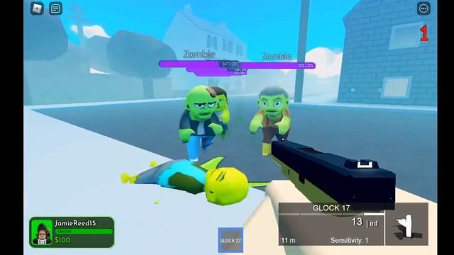 untitled cartoonish zombie game смотреть онлайн