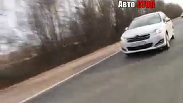 Драйв тест Citroen C4 седан Часть 1 смотреть онлайн