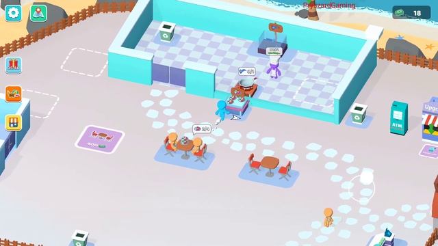Idle Beach Inc: Cooking Tycoon - Gameplay Walkthrough Part 1 First Customers (iOS,Android) смотреть онлайн