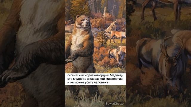 Кто такой гигантский короткомордый Медведь казахская мифология бот Максим страшилки смотреть онлайн