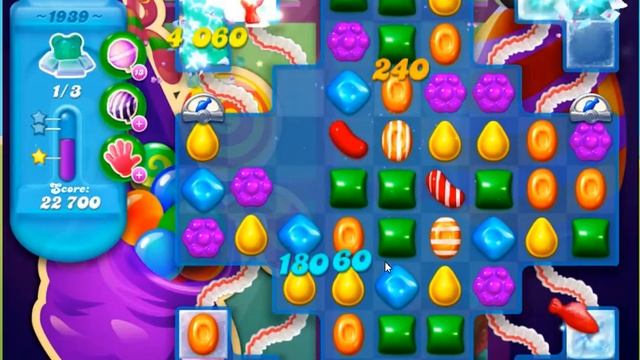 Candy Crush Soda Saga Level 1939 *** смотреть онлайн