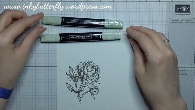 Inspire.Create Challenge #087 - Sketch Challenge with the Peony Garden Suite смотреть онлайн