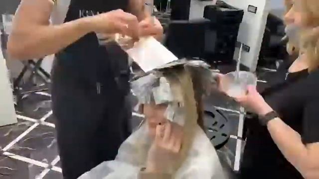 Создание техники Airtouch  в первом и втором слое