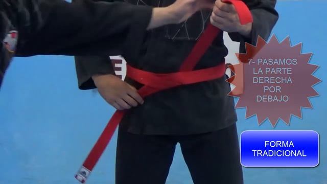CÓMO COLOCARSE EL CINTURÓN Y EL DOBOK, FORMA TRADICIONAL Y MODERNA, HAPKIDOPEDIA 2016 смотреть онлайн