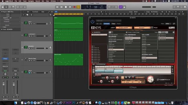 Logic Pro X- EZ KEY Toontrack