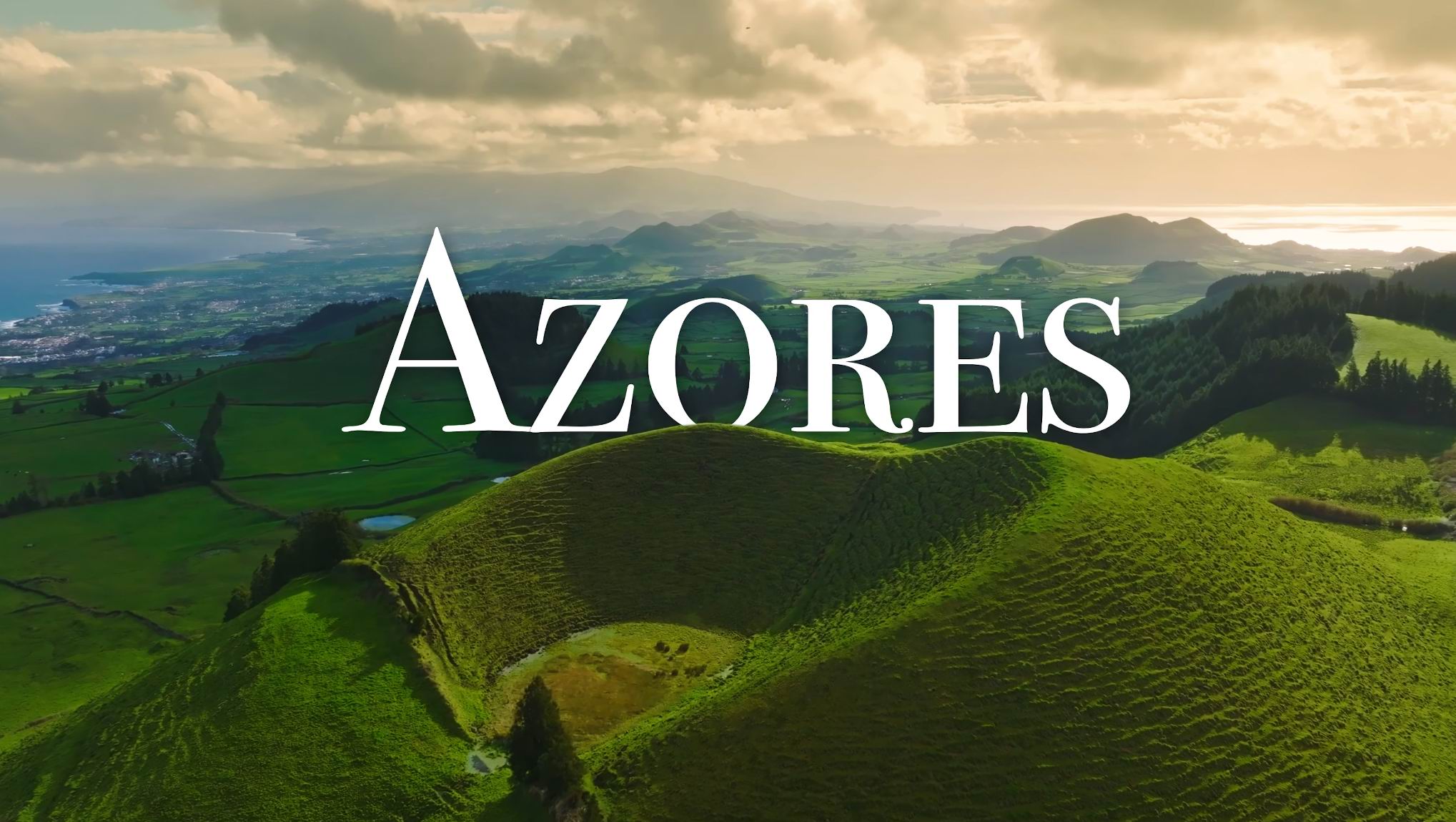 Азорские Острова 4K - Живописный Расслабляющий Фильм С Успокаивающей Музыкой. смотреть онлайн