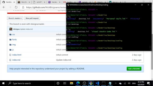 Connect Git Bash to GitHub with SSH смотреть онлайн