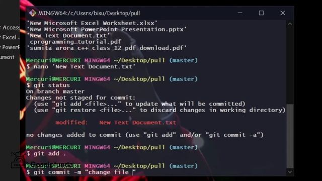 Git Pull Command смотреть онлайн