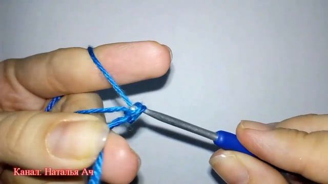 Скользящая петля крючком - Урок по вязанию крючком смотреть онлайн