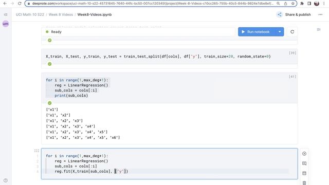 Evaluating polynomial regression, Part 1 смотреть онлайн