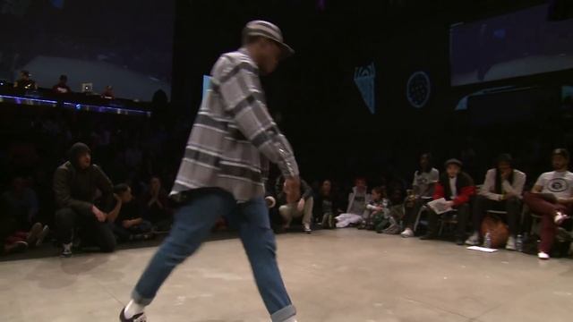 1/4 finale TOP ROCK : Onnurb (BRA) vs Johnson (FRA) смотреть онлайн